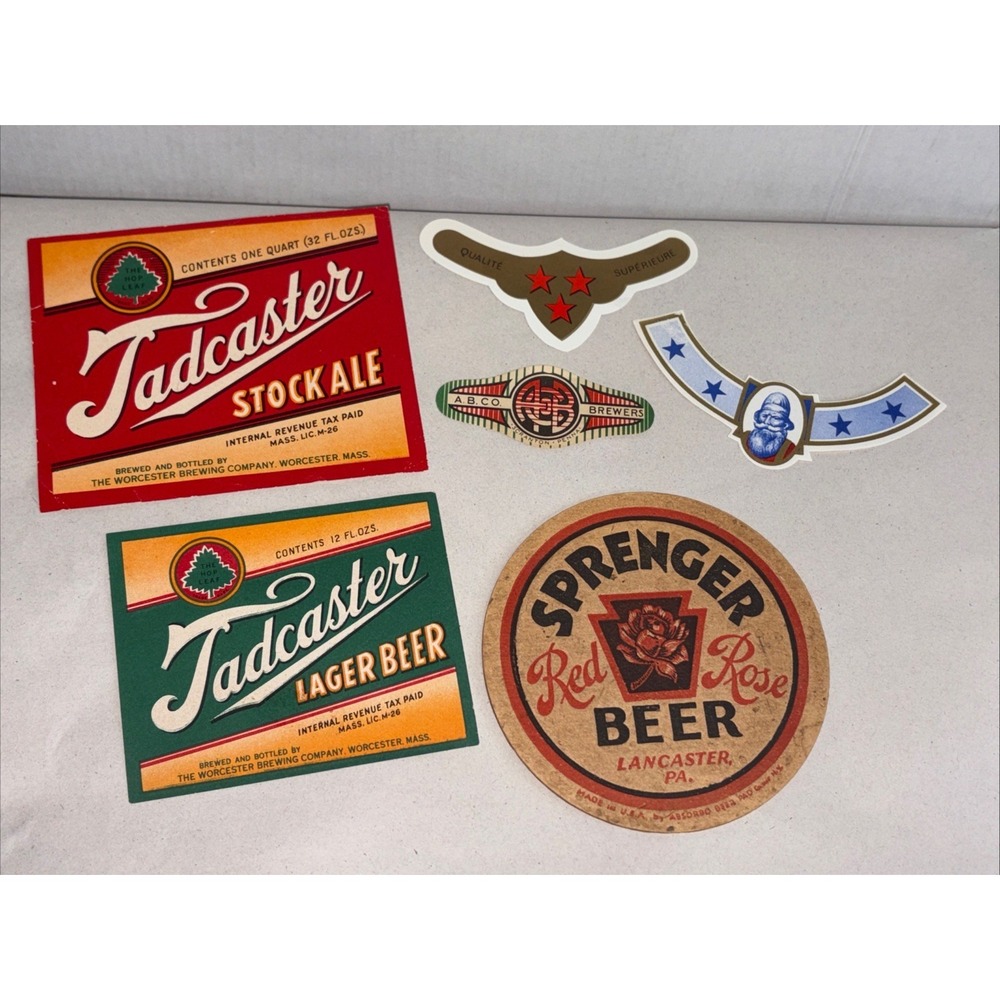 Lot Of Vintage Brewiana Ephemera NOS Some Pre Prohibition See All Photos